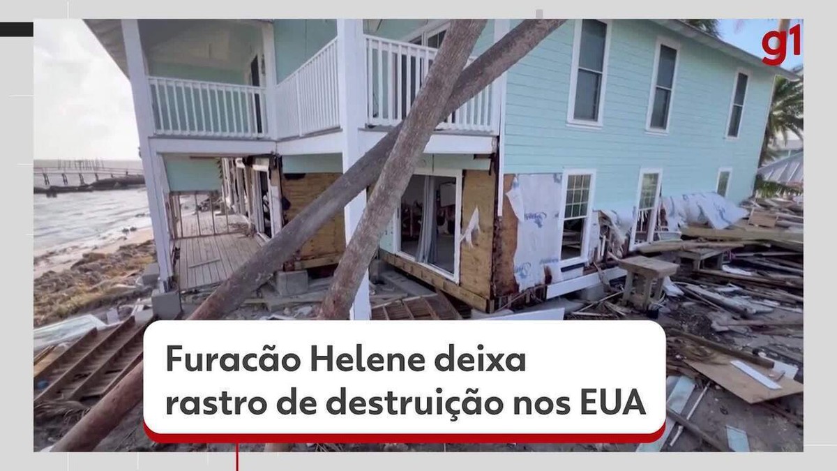 Furacão Helene mata 116 nos EUA e se torna um dos mais mortais da história recente do país
